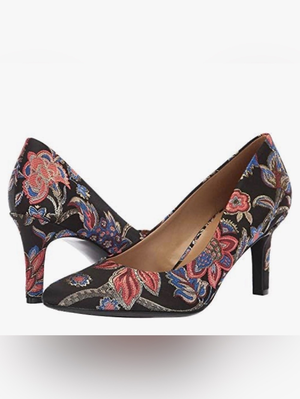 Naturalizer | Natalie Mutli Floral Brocade Pumps